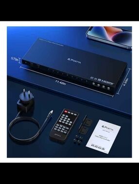 PORTTA 4K HDMI Video Wall Controlelr